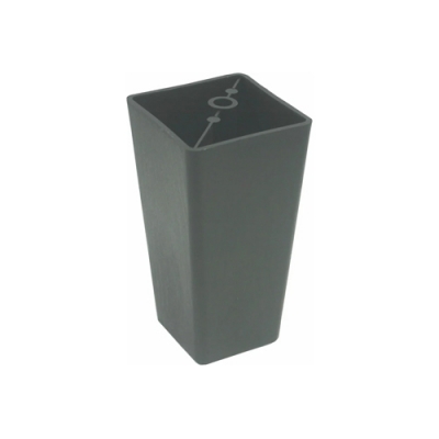 Опора мебельная Н 120мм пластмассовая (50)