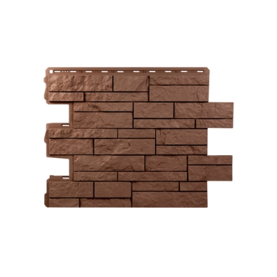 Панель камень Шотландия (коричневый) 0,68 х 0,56 м "АЛЬТА-ПРОФИЛЬ"
