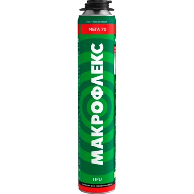 Пена монтажная Макрофлекс Мега 70 PRO всесезонная 880 мл. 3048185