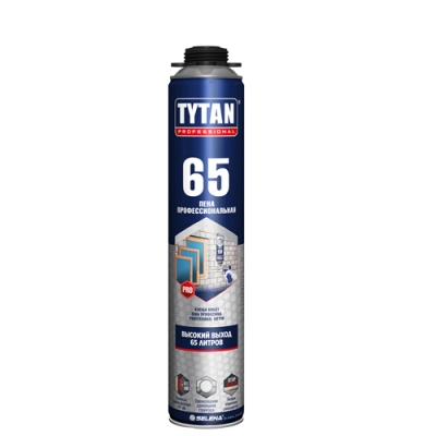 Пена профессиональная Tytan Professional 65 750 мл. Пена профессиональная Tytan Professional 65 750 мл.