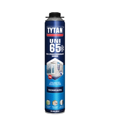 Пена профессиональная Tytan Professional 65 UNI зимняя