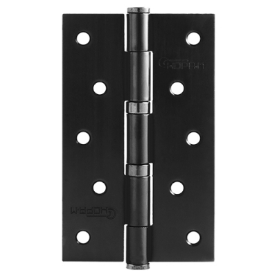 Петля унив. сталь 5"-2ВВ FHP (черный) без кол. (125х75х2,5) арт.20337 Нора-М