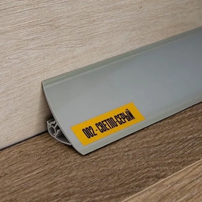 Плинтус для столешницы 3,0м "Идеал", 002-0 Светло-серый Гл