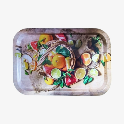 Поднос жестяной "Цитрус", 7008 Поднос жестяной "Цитрус", 7008