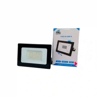 Прожектор LED 30W VLF8-30-6500-B 6500К 3600Лм 220V IP65 черный (122*94*29) VKL electric (1208266)