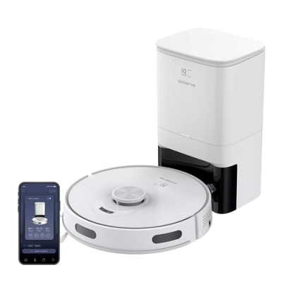 Робот-пылесос с пыленакопителем Polaris PVCRDC 5002 WIFI IQ Home Белый
