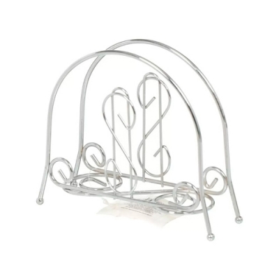 Салфетница металл, 16х15 см, в ассортименте, Y3-1113