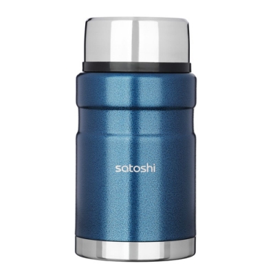 SATOSHI Торнадо Термос 0,70л, с широкой горловиной, для еды, нержавеющая сталь (841-766)