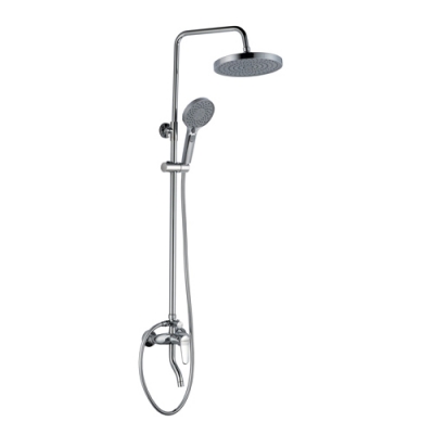 Sky FS04C-PVD Душевая стойка (150 см) со смесителем латунь, хром EvaGold Sky FS04C-PVD Душевая стойка (150 см) со смесителем латунь, хром EvaGold