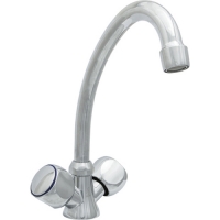 Смеситель Центр Сантехники ЦС-СМ 25г К М_Крест елочка круглый излив D18, Н-200мм СМ511832 Смеситель Центр Сантехники ЦС-СМ 25г К М_Крест елочка круглый излив D18, Н-200мм СМ511832