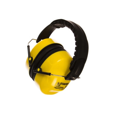STAYER MASTER, защита до 105 дБ, защитные наушники со складным мягким оголовьем (11386) 11386
