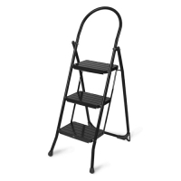 Стремянка широкие 3 ступени ЧЕРНАЯ СМШ3/Ч г.Ижевск Стремянка широкие 3 ступени ЧЕРНАЯ СМШ3/Ч г.Ижевск