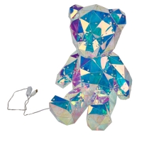 Светильник декоративный «Мишка», с USB проводом. 80 светодиодов. RGB свет. Цвет корпуса радужный. TM Светильник декоративный «Мишка», с USB проводом. 80 светодиодов. RGB свет. Цвет корпуса радужный. TM