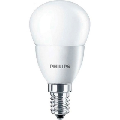 Светильник PHILIPS Лампа светодиодная 6Вт 620лм E14 840 P45 матовая