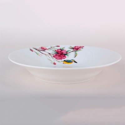 Тарелка суповая 450мл/20см, Магнолия ZX2311-8SP