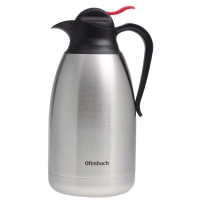 Термос конференция 2000ml. из нержавеющей стали с пластиковой крышкой (101331) Термос конференция 2000ml. из нержавеющей стали с пластиковой крышкой (101331)