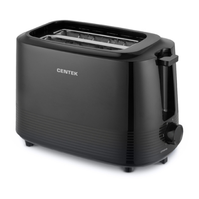 Тостер Centek СТ-1433 (черный) 700Вт, 6 ур. прожарки, 2 тоста, поддон, стоп, регул-ка румяности Тостер Centek СТ-1433 (черный) 700Вт, 6 ур. прожарки, 2 тоста, поддон, стоп, регул-ка румяности