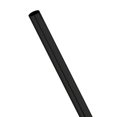 Труба диаметр 16 мм, д600 ш16 в16, черный матовый арт.TUBE-16-600 BL