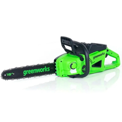 Цепная пила аккумуляторная Greenworks 40В GD40CS20X, 40 см, бесщеточная, 1хАКБ 8 Ач и ЗУ (2008807UH)