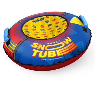 Тюбинг Игрушка с круговым дизайном Nika ТБ8К-85/СГ синий графический