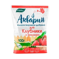 Удобрение Акварин "Для клубники и земляники" 100гр Буйские удобрения г.Кострома