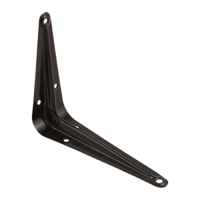 Уголок д/полок черный-150х125 (5х6) арт.18386 Нора-М (720/24)