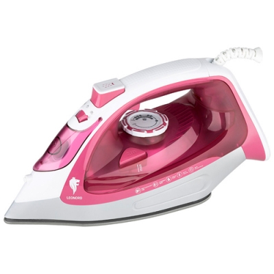 Утюг Leonord LE-1805 розовый (2600Вт, пар, спрей, пар.удар, самооч., керам.подошва) арт.270091
