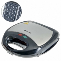 Вафельница электрическая Василиса ВА-5400 Венская нерж, 750Вт, антипригарное покрытие 23,5*22,5см