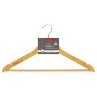 Вешалка (плечики) "Бриджит" деревянные, цв. белый 44см (60283) "Мастер Хаус"