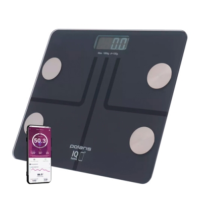 Весы напольные электронные Polaris PWS 1839 IQ Home Синий POLARIS CN