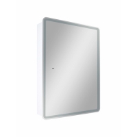 Зеркало-шкаф Континент Velion Led 600х800 с бесконтактным сенсором и холодной подсветкой