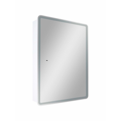 Зеркало-шкаф Континент Velion Led 600х800 с бесконтактным сенсором и холодной подсветкой