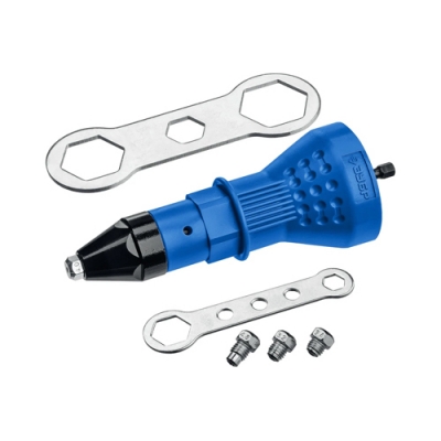 ЗУБР НВ-48, 2.4 - 4.8 мм, насадка-заклепочник на шуруповерт, Профессионал (31220) 31220