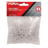 728039 Крестики для кафеля VIRA 1,5 мм, 200шт