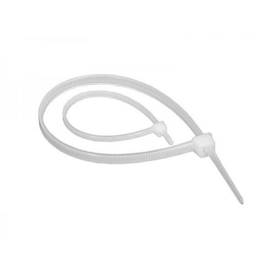 Хомут нейлоновый 4,8х200 Б (100шт) 73/9/1/15