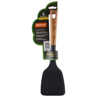 Лопатка из нейлона, серия Foresta, с пластм ручкой/дизайн под дерево, 33,5х9,8 см, тм Mallony арт.00 Лопатка из нейлона, серия Foresta, с пластм ручкой/дизайн под дерево, 33,5х9,8 см, тм Mallony арт.00