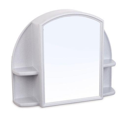 Шкафчик зеркальный Орион (белый мрамор) АС 11804000 Беросси