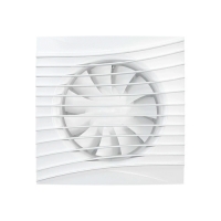 Вентилятор осевой вытяжной с двигателем повышенной мощности и обр. клапаном D125 (SILENT 5C TURBO)