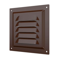 (1212МЭ кор) Решетка вентиляц. вытяжная стальная с покрытием полимерной эмалью 125х125 "ЭРА", кор (1212МЭ кор) Решетка вентиляц. вытяжная стальная с покрытием полимерной эмалью 125х125 "ЭРА", кор