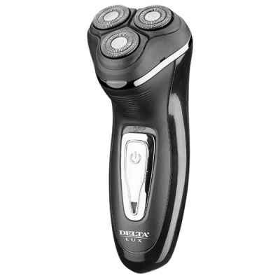 Бритва электрическая DELTA LUX DL-0726 черный, 3Вт., аккум. 2,4В