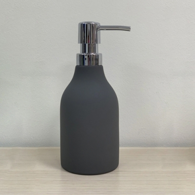 SWTC-1204DGY-01 Дозатор жид. мыла "UNNA" темно-серый керамика/резина SWENSA