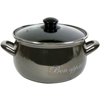 Металлик Кастрюля 5,1 арт.2234A (INTEROS)