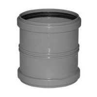 Муфта двухраструбная ПП 110 Политэк 301120 Муфта двухраструбная ПП 110 Политэк 301120