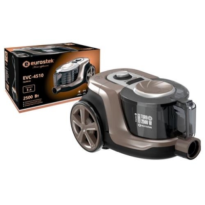 Пылесос Eurostek EVC-4510 (Циклон, 2500 Вт, Бежевый)