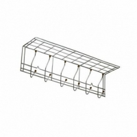 Вешалка 7-ми крючковая о. с шариками арт. ТНП-11.3