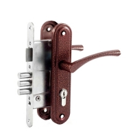 Замок врезной Омега ЗВ4.2-01 (медь)