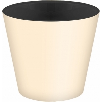 Горшок для цветов London 330 мм, 16л на колесиках Молочный шоколад ING6207