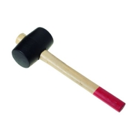 Киянка резиновая, деревянная рукоятка, 340 г (Hobbi) (шт.) 38-6-104