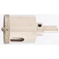 Сверло алмазное по керамограниту, 38 х 67 мм, 3-гранный хвостовик// Matrix арт.726383