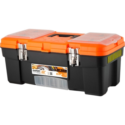 Ящик для инструментов "Blocker Expert 22" с металлическими замками BR3932 Ящик для инструментов "Blocker Expert 22" с металлическими замками BR3932